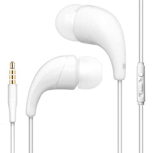 White color 5mm - white, earphones